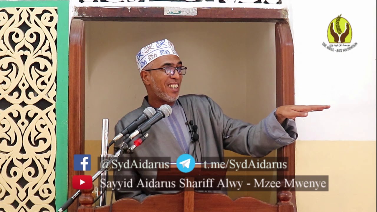 01 | Fani ya kupanga Maisha | Sayyid Aidarus Shariff Alwy | Friday Speech 1442 AH