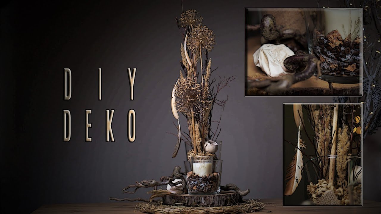 MODERNE Natur DEKO  DIY |  