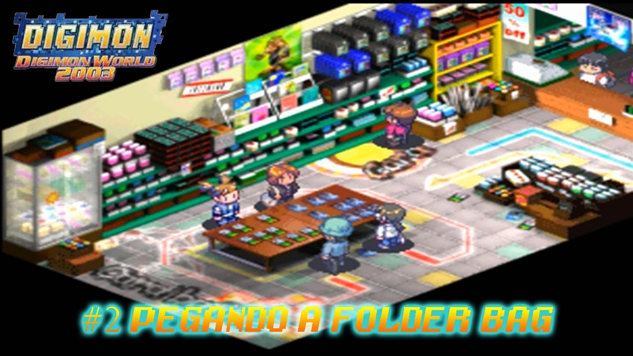 Super detonado Digimon World 2003/3 #2 Pegando a Folder Bag
