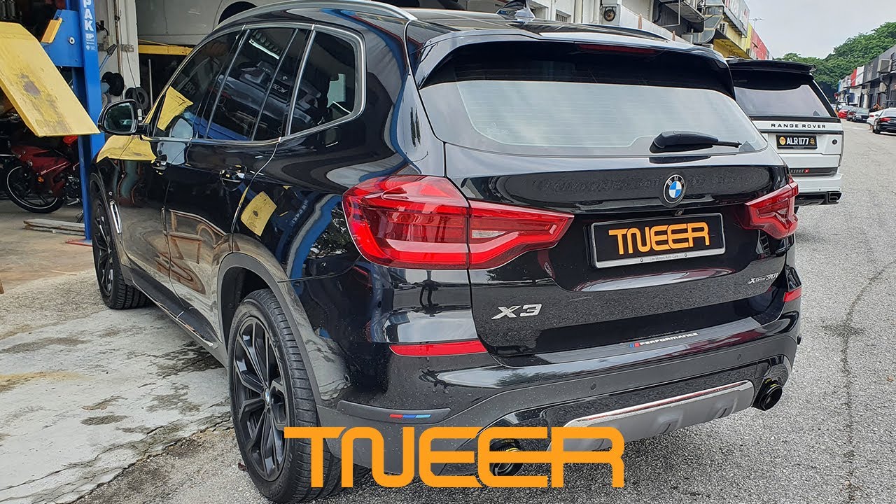 BMW X3 30i TNEER EXHAUST | B48 GREAT SOUND COMPACT SUV - YouTube