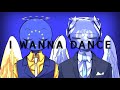 I wanna dance meme / Countryhumans [Collab]
