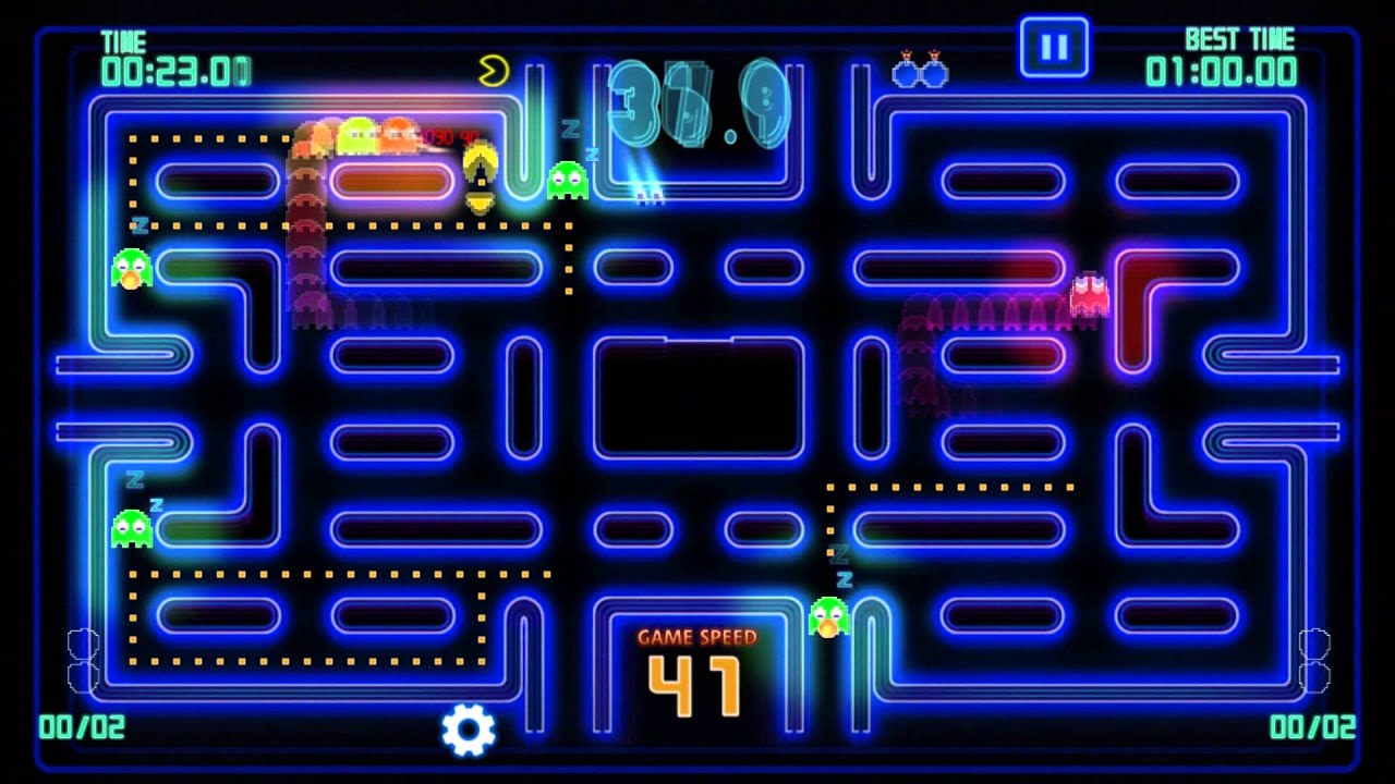 [PAC-MAN Championship Edition DX+] Neon PAC-MAN - YouTube