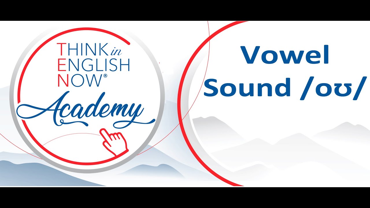 Vowel Sound /oʊ/ - YouTube