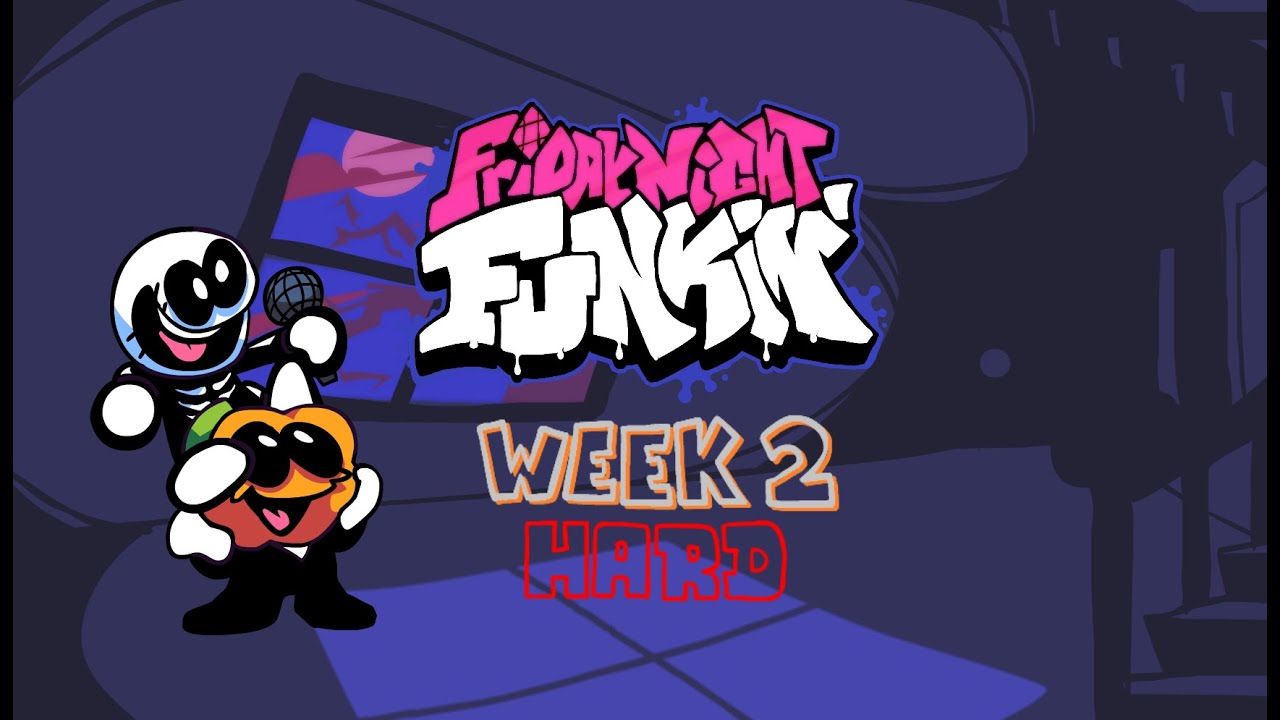 Playing FNF: Hard Mode Week 2 - YouTube