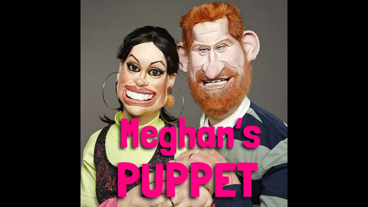 Meghan S Puppet British Royal Family Puppets Caricature
