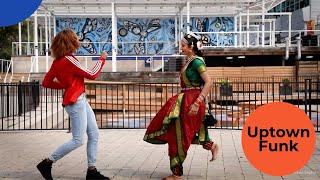 Uptown Funk Raga Mix Carnatic Fusion Dance Battle Sahana Nicole Indian Art Gallery