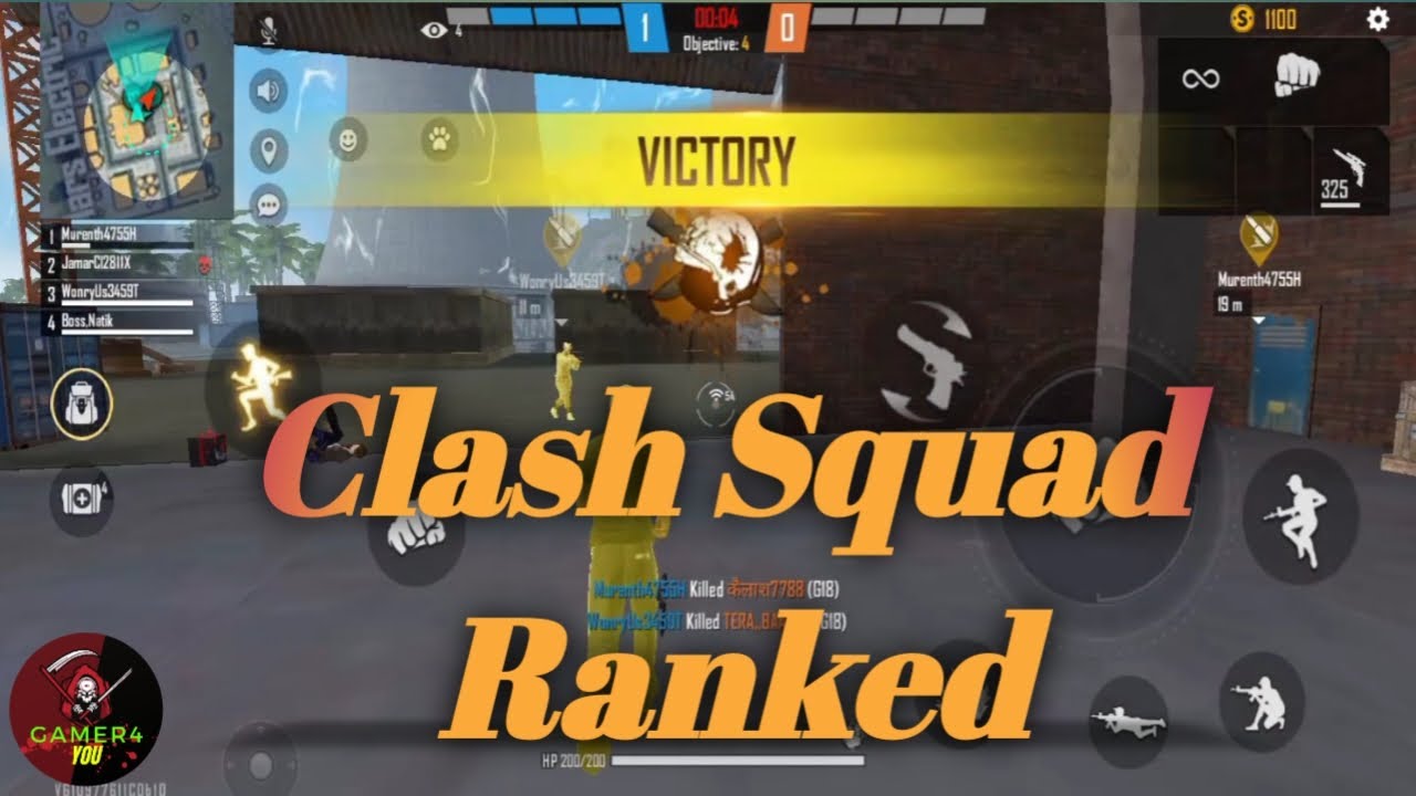 Clash Squad Ranked Game Headshot GARENA FREE FIRE || AWM Se Headshot ...