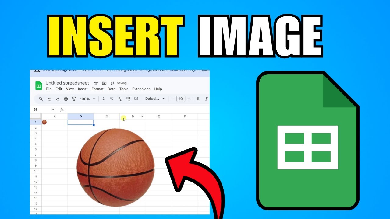 How To Insert Image In A Google Sheets Cell (2026) (Step By Step Guide)