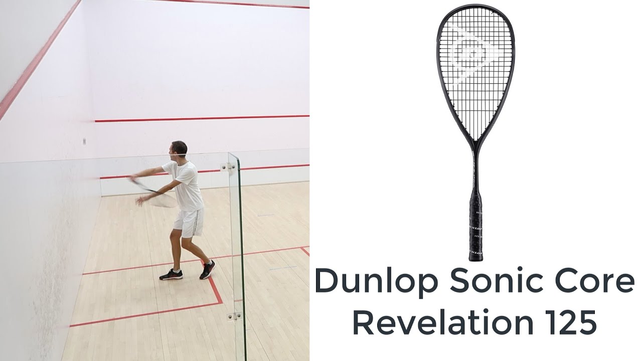 Dunlop Sports SonicCore Revelation 125 スカッシュラケットDUNLOP 