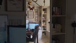 Magical Home Office Library Window Seat Combo