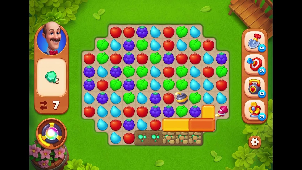 Gardenscapes Level 2346 NO BOOSTERS - YouTube