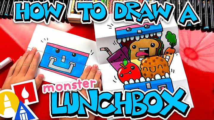 How To Draw A Lunchbox Monster Folding Surprise