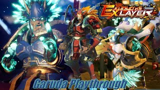 Fighting EX Layer (PC/Steam) - Garuda Arcade Playthrough