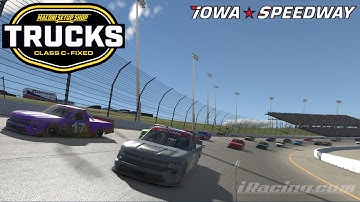 C Class Trucks Fixed @ Iowa Speedway | iRacing eNASCAR