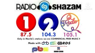 Republ1ka 87.5 FM1, Capital 104.3 FM2 & Q Radio 105.1 (radio commercial 2022)