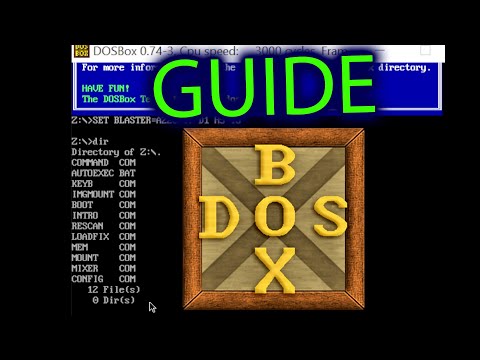 DosBox GUIDE: how to run old games from shortcut
