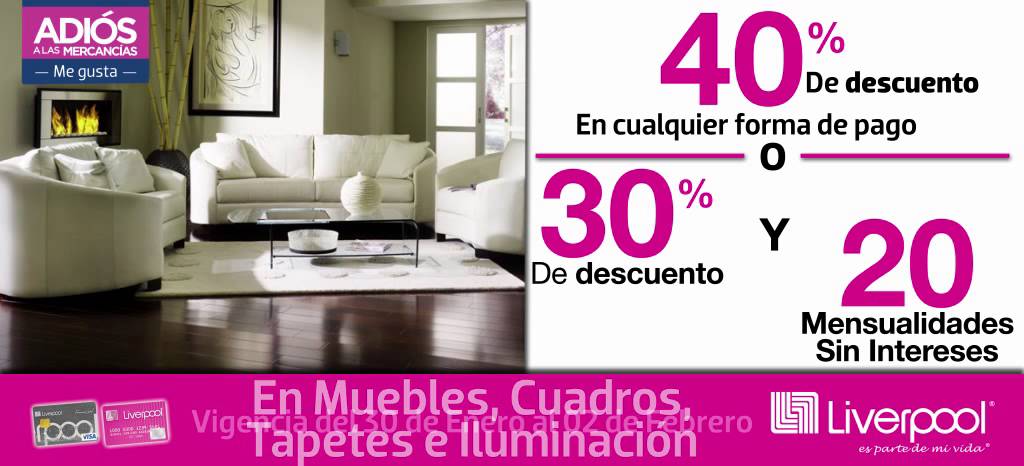 Liverpool Muebles Enero 2015 - YouTube