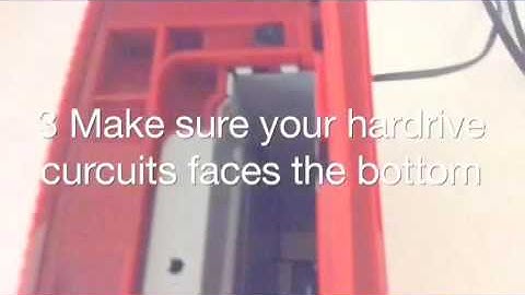 How To Install A Hard Drive Without a Mounting Bracket Into