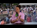 Jasmine Paolini LOVED Mirra Andreeva's 'BOOM GOES THE DYNAMITE' at our desk 🤭 | 2026 US Open