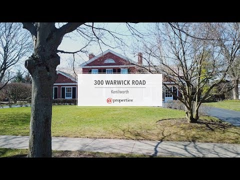 300 Warwick Road, Kenilworth, IL home video tour