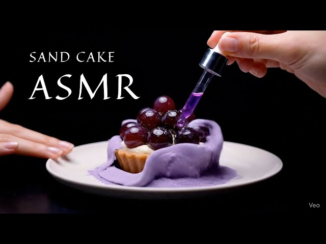 【ASMR】魔法の水でケーキが生まれる瞬間｜色と音がとろける癒し動画