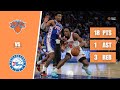 OG Anunoby - 18 Points, 1 Assist, 3 Rebounds vs 76ers - Game 1 - 2026 Playoffs