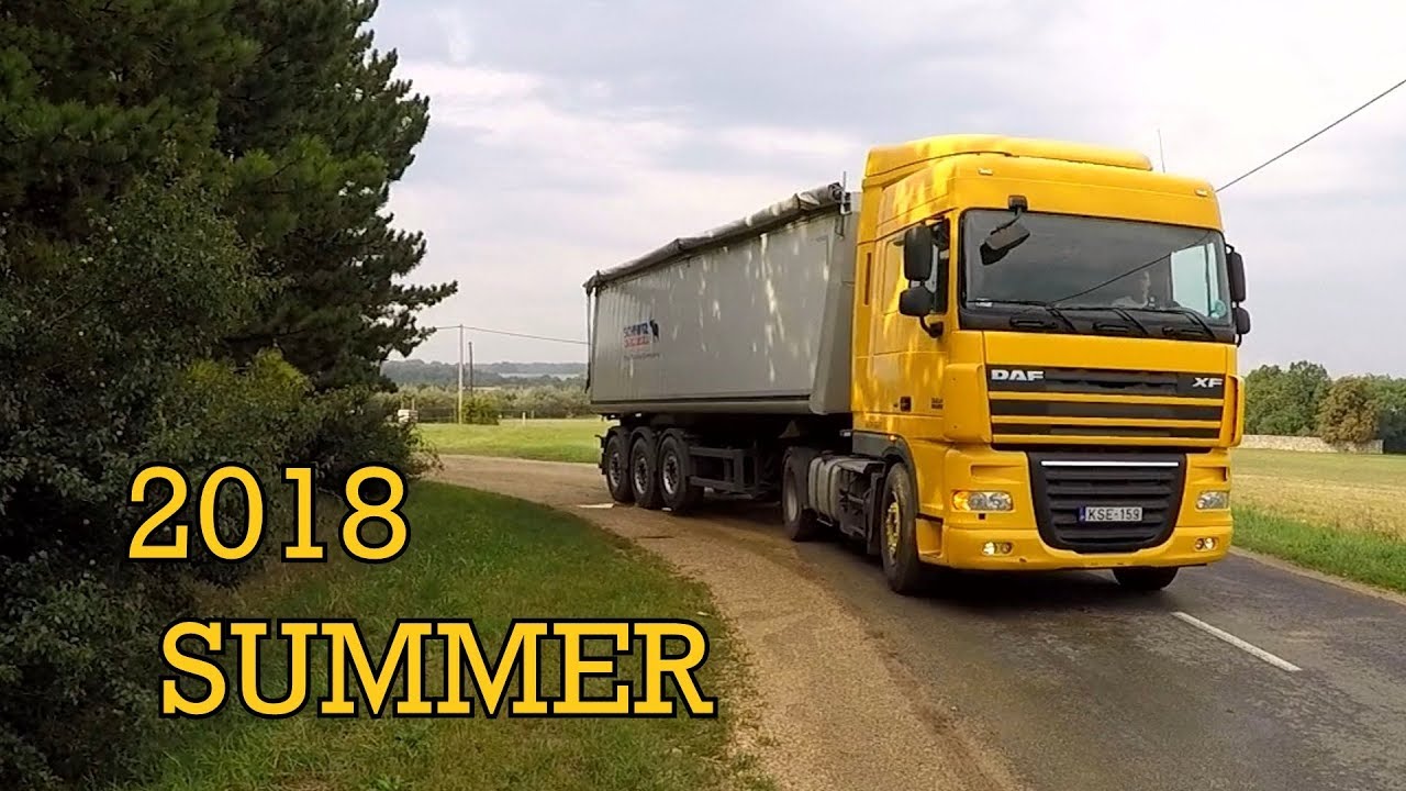 DAF XF | Hard works in summer | 2018