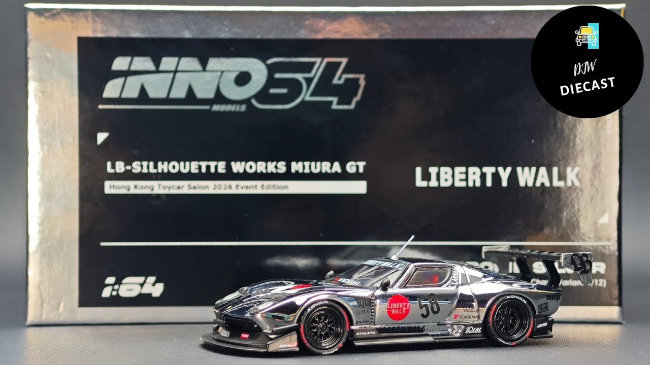 LB Silhouette Works Miura GT by Inno64 Hong Kong Toycar Salon 2026