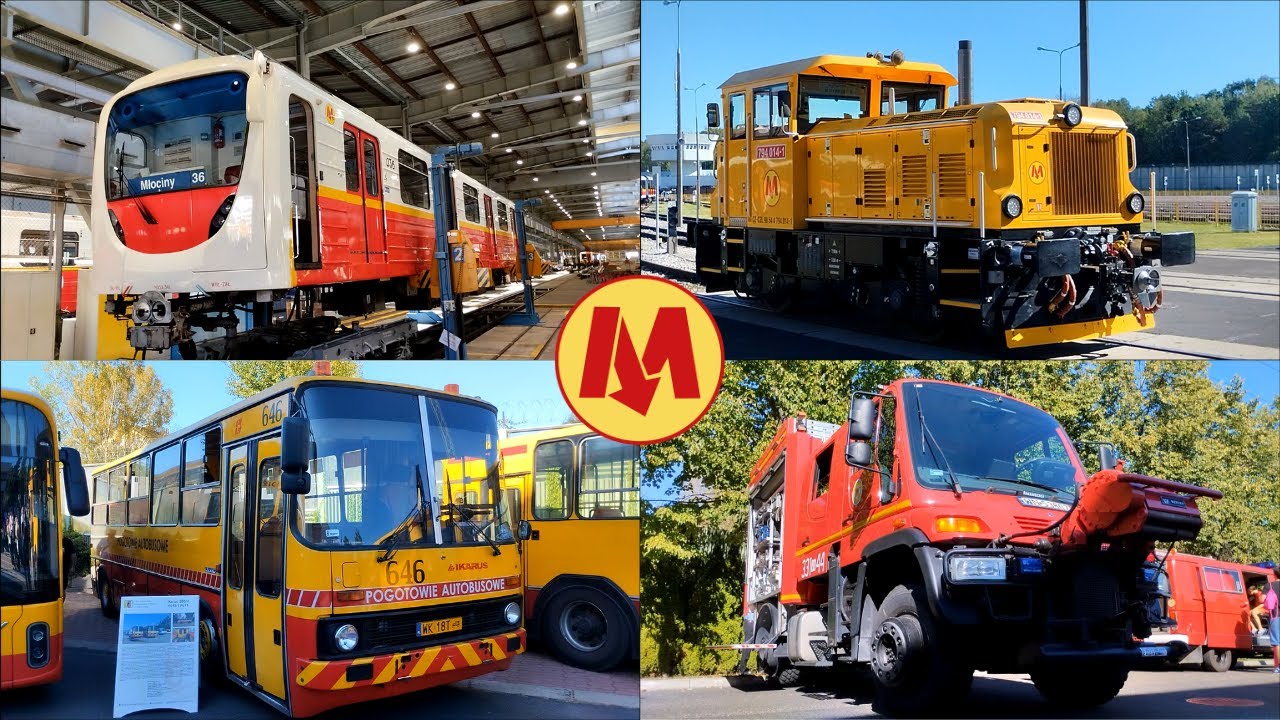 [SŁUŻBA RATOWNICZA METRA] Dni Transportu Publicznego na Stacji Techniczno-Postojowej na Kabatach