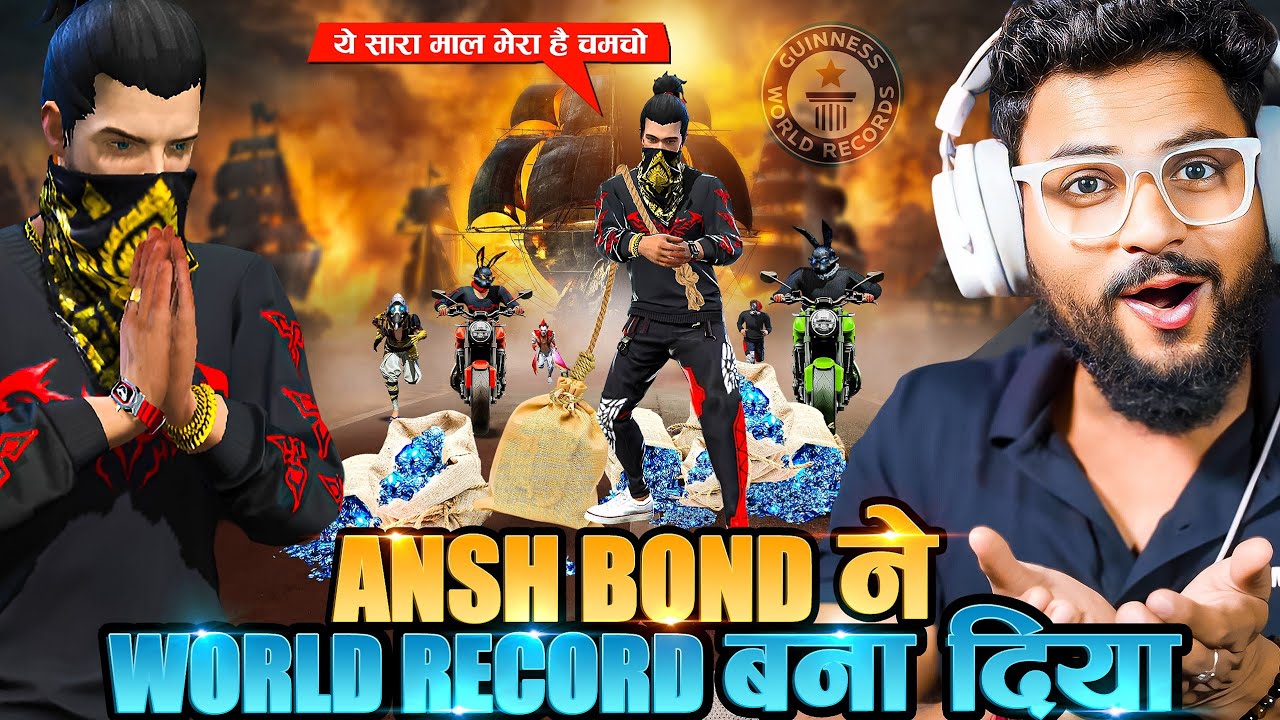 BIGGEST GIVEAWAY 30K DIAMONDS 😱 4 LIVE STEAMER VS ANSH BOND V Badge Player आजा 1 Vs 50 में !!
