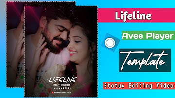 Avée Player Template | How to Avee Player Template | Status Editing Video 2023