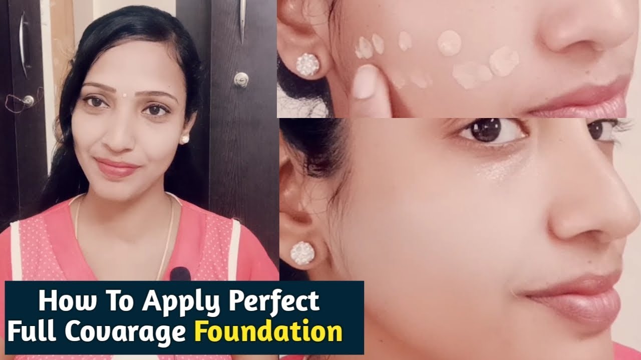 How to Apply Foundation for Beginners | 3 Way to Apply Foundation For