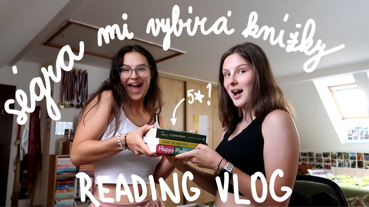 READING VLOG|| ségra mi vybírá knížky na týden