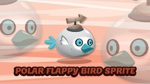 Flappy Polar Bird Sprite Animation