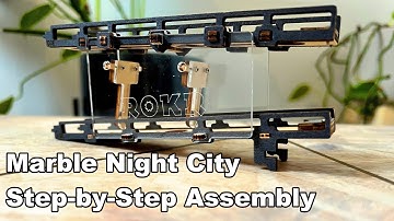 ROKR Marble Night City Step-by-Step Assembly Part 1