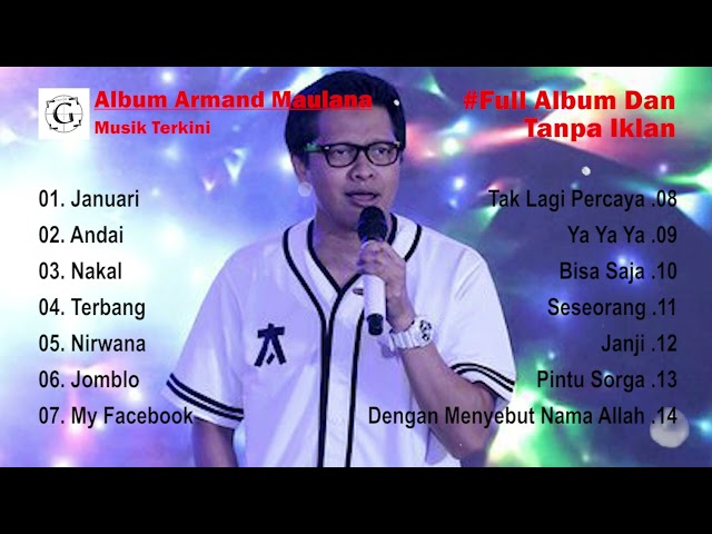 🔴TANPA IKLAN | FULL ALBUM ARMAND MAULANA | GIGI BAND - TOP PENYANYI INDONESIA class=