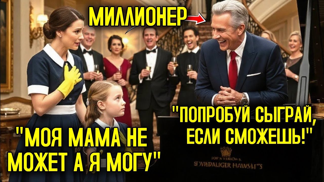 «Потрогай это — и я дам тебе 100 МИЛЛИОНОВ», — сказал МИЛЛИАРДЕР… но дочь горничной его удивила