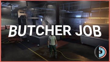 FiveM Butcher Job Script | Real Processing - [ESX] & [QBCORE] & [QBOX]