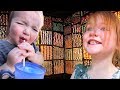 ADLEY LEARNS MAGIC!! Family Vacation to a New Amusement Park (our travel routine with kids)