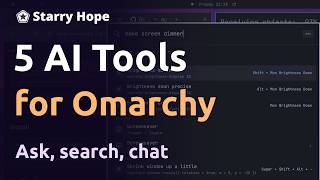 5 Omarchy Plugins That Bring AI to Your Desktop