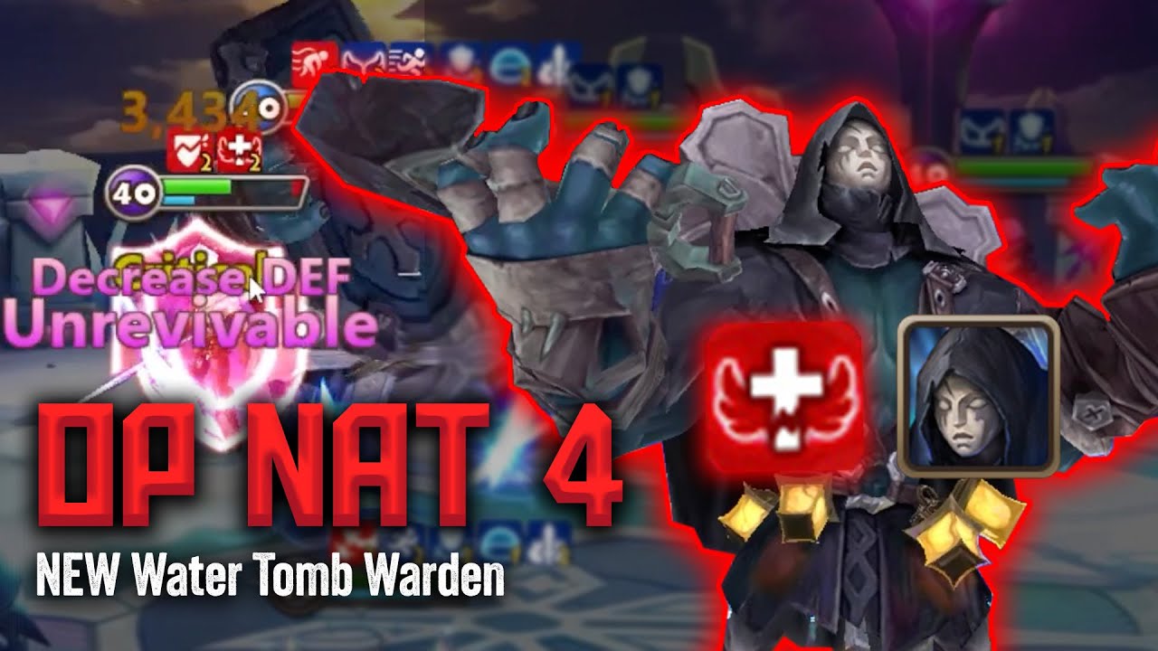 BEST Nat 4 Mechanic?! Mork ft. Anti Revive + ATK Buff Immunity! - Summoners War