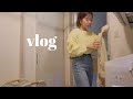 いつも通りの家事掃除🧼🧹朝ごはん作り🥯バッグの中身紹介👜2days vlog🪴