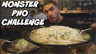 MASSIVE PHO CHALLENGE | ALBERTA'S BIGGEST | Vietnamese Pho Noodle Soup | New Record? | Man Vs Food