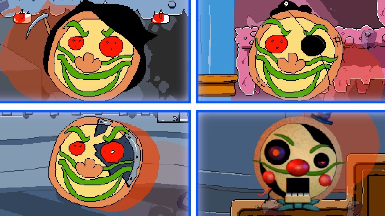 EVEN MORE PIZZAFACES in Pizza Tower Lap 3 Deluxe 🔥 Pizza Tower Mods