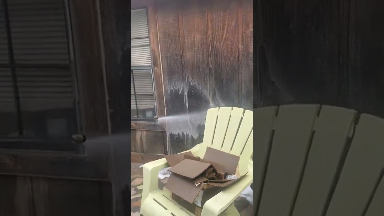 Bleaching Exterior Blackened Wood