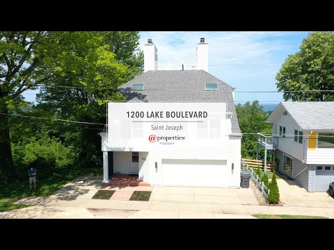 1200 Lake Boulevard, Saint Joseph, MI home video tour