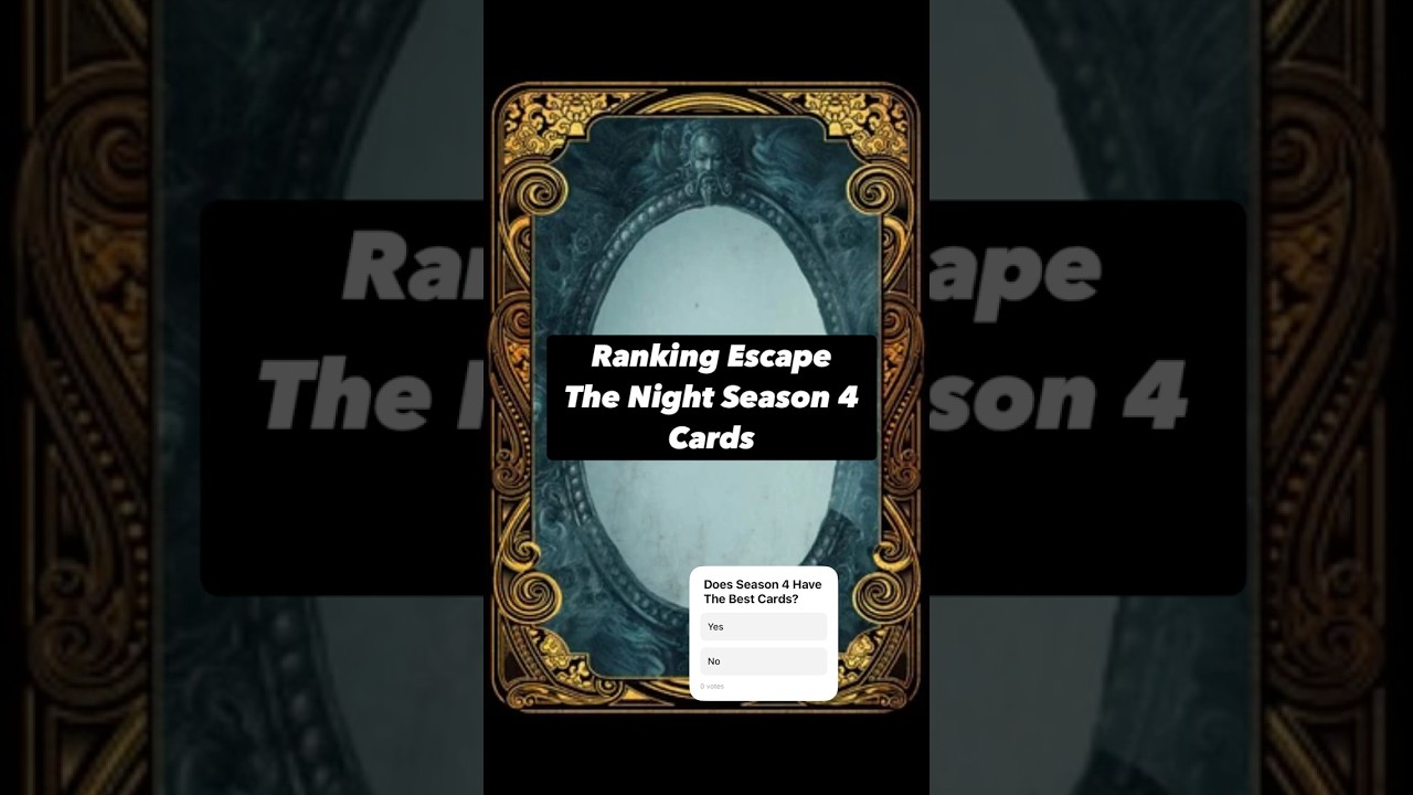 Ranking Escape The Night Season 4 Tarot Cards 