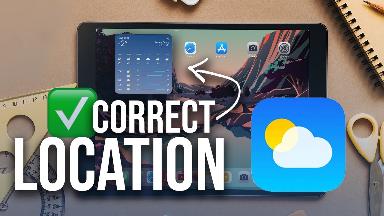 How to Change iPad Weather Location (2022)