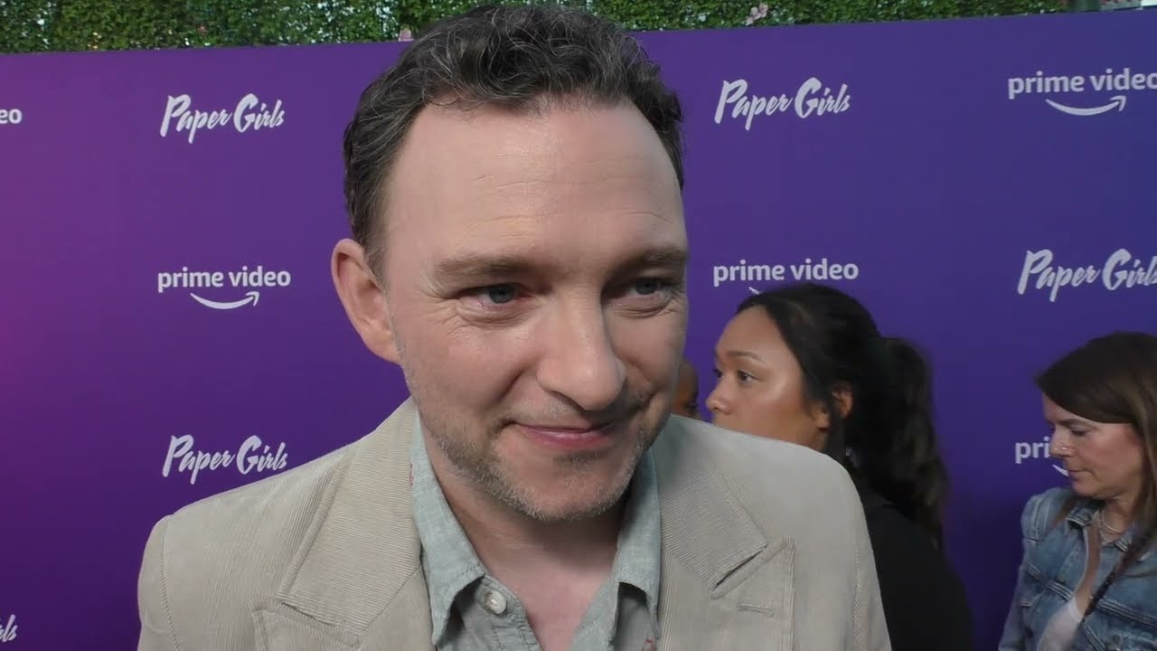 SDCC 2022:  Paper Girls Red Carpet - Nate Corddry (Larry Radakowski)