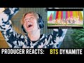 Producer Reacts to BTS (방탄소년단) - Dynamite (Official MV)